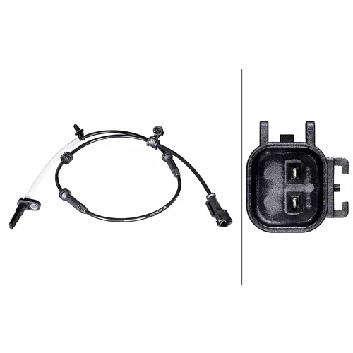 Snímač počtu otáčok kolesa HELLA 6PU 358 216-471
