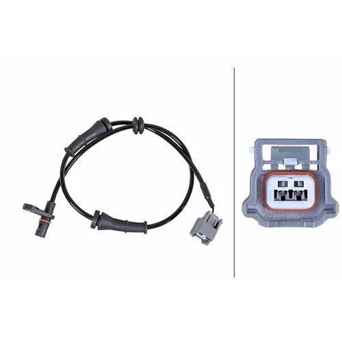 Snímač počtu otáčok kolesa HELLA 6PU 358 252-281