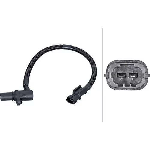 Snímač impulzov kľukového hriadeľa HELLA 6PU 358 381-671