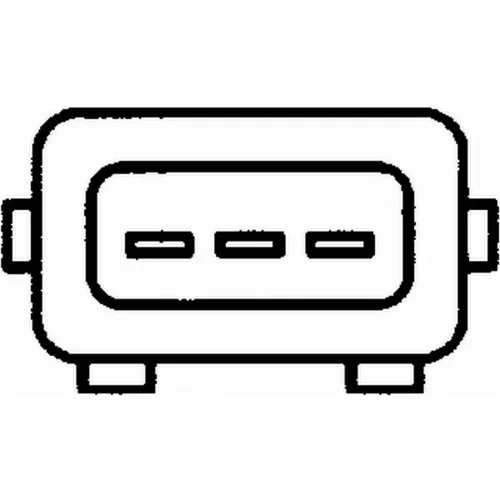 Snímač polohy škrtiacej klapky 6PX 008 476-321 /HELLA/ - obr. 1