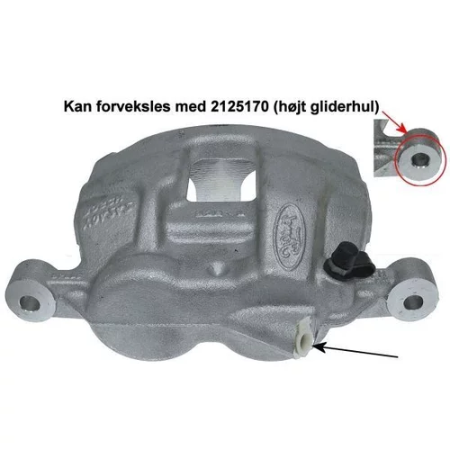 Brzdový strmeň HELLA 8AC 355 387-321