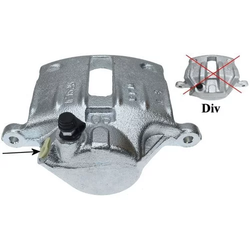 Brzdový strmeň HELLA 8AC 355 393-361