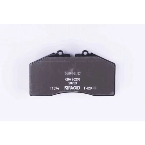 Sada brzdových platničiek kotúčovej brzdy 8DB 355 007-701 /HELLA/ - obr. 2
