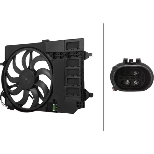 Ventilátor chladenia motora HELLA 8EW 366 420-591