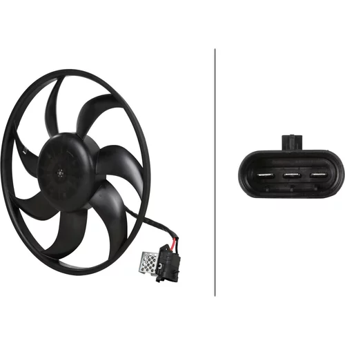 Ventilátor chladenia motora HELLA 8EW 366 421-331