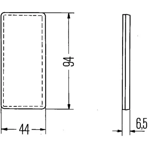 Odrazka 8RA 003 326-051 /HELLA/ - obr. 2
