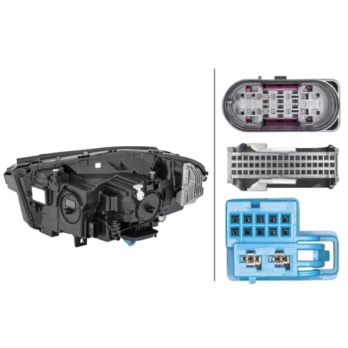 Hlavný svetlomet 1EX 013 074-721 /HELLA/ - obr. 1