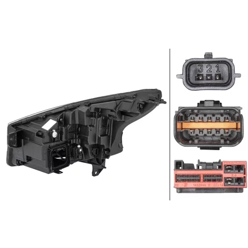 Hlavný svetlomet 1EX 014 031-101 /HELLA/ - obr. 1