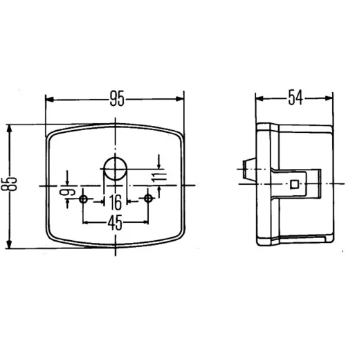 Zadné svetlo 2SD 003 182-067 /HELLA/ - obr. 1