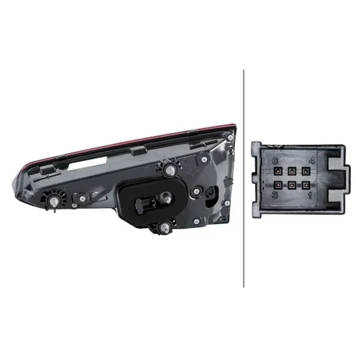 Zadné svetlo 2SV 012 247-071 /HELLA/ - obr. 1