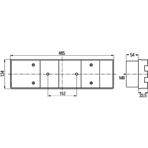 Zadné svetlo 2VP 008 204-181 /HELLA/ - obr. 1