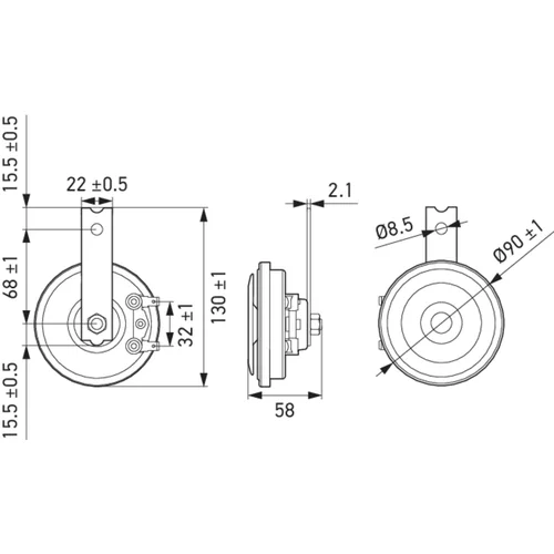 Húkačka 3AL 922 000-951 /HELLA/ - obr. 3