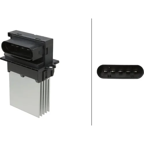 Regulátor, ventilátor vnútorného priestoru HELLA 5HL 366 411-091