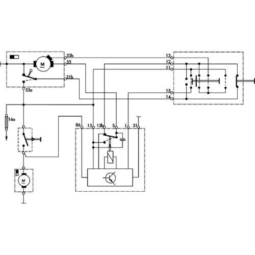 Relé intervalu stierania/ostrekovania 5WG 002 450-287 /HELLA/ - obr. 1