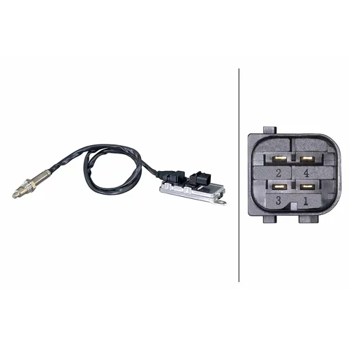 NOx-Senzor, NOx-Katalyzátor HELLA 6PN 358 186-511