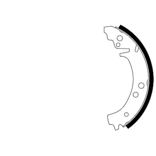 Sada brzdových čeľustí 8DB 355 000-161 /HELLA/ - obr. 1