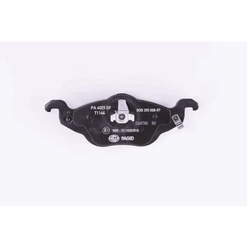 Sada brzdových platničiek kotúčovej brzdy 8DB 355 008-571 /HELLA/ - obr. 2