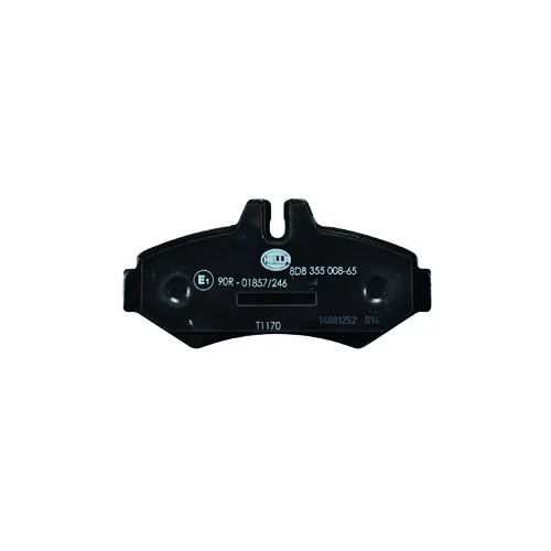 Sada brzdových platničiek kotúčovej brzdy 8DB 355 008-651 /HELLA/ - obr. 1