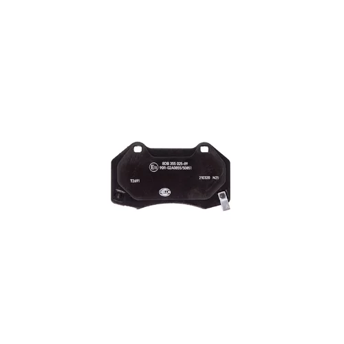 Sada brzdových platničiek kotúčovej brzdy 8DB 355 025-891 /HELLA/ - obr. 1