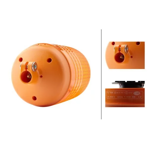Výstražný otočný maják 2RL 008 060-101 /HELLA/ - obr. 1
