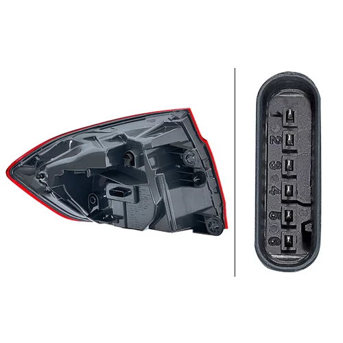 Zadné svetlo 2SD 012 147-321 /HELLA/ - obr. 1