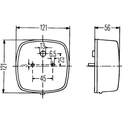 Zadné svetlo 2SE 002 578-707 /HELLA/ - obr. 2