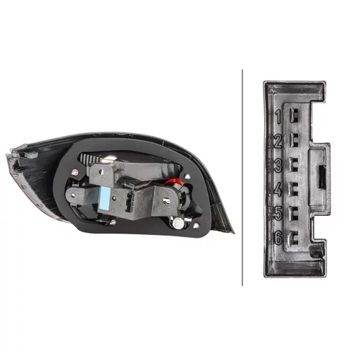Zadné svetlo 2VP 008 679-121 /HELLA/ - obr. 1