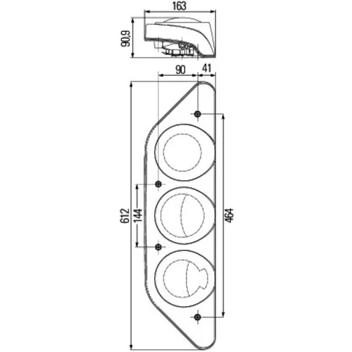 Zadné svetlo 2VP 343 520-021 /HELLA/ - obr. 2