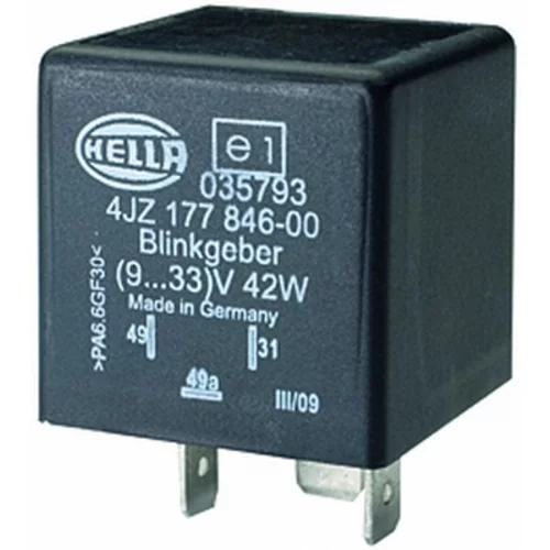 Prerušovač smerových svetiel 4JZ 177 846-007 /HELLA/