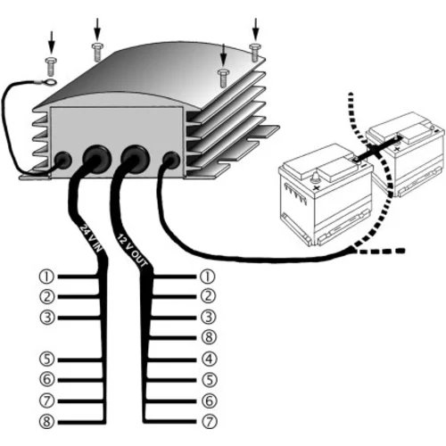 Napäťový transformátor 5DS 008 125-001 /HELLA/ - obr. 1