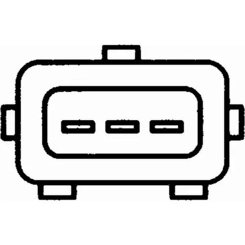 Snímač impulzov kľukového hriadeľa 6PU 009 163-521 /HELLA/ - obr. 1