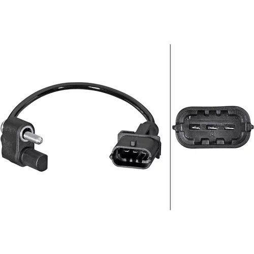 Snímač impulzov kľukového hriadeľa HELLA 6PU 358 381-511