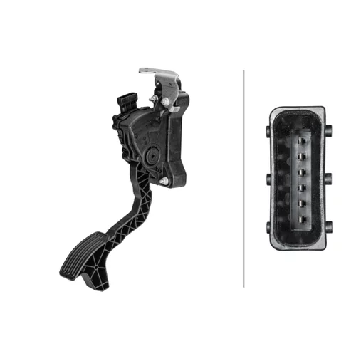 Snímač polohy plynového pedálu HELLA 6PV 358 156-241