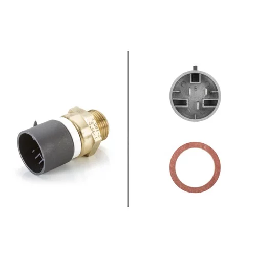 Teplotný spínač ventilátora chladenia HELLA 6ZT 007 837-021