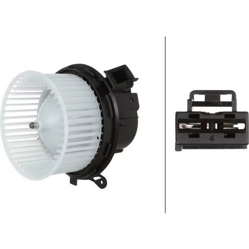 Vnútorný ventilátor HELLA 8EW 366 400-401