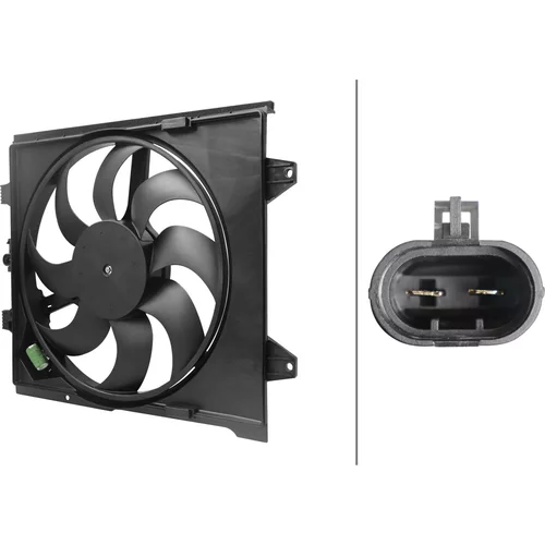 Ventilátor chladenia motora HELLA 8EW 366 420-191