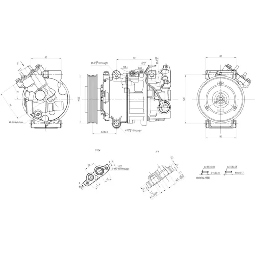 Kompresor klimatizácie 8FK 366 200-681 /HELLA/ - obr. 5