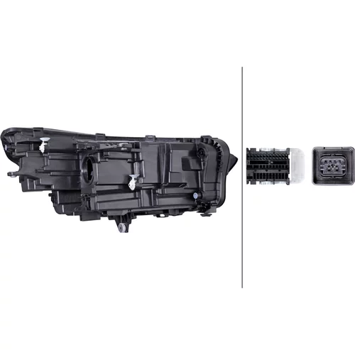Hlavný svetlomet 1EX 015 368-111 /HELLA/ - obr. 1