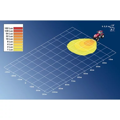 Pracovný svetlomet 1GA 007 506-012 /HELLA/ - obr. 1