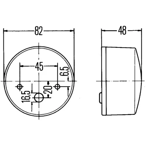 Smerové svetlo 2BE 003 185-031 /HELLA/ - obr. 2