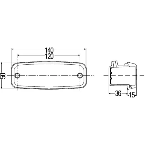 Prídavné smerové svetlo 2BM 002 847-021 /HELLA/ - obr. 2