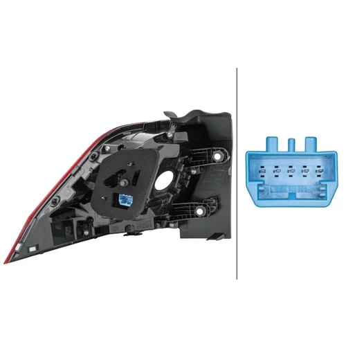 Zadné svetlo 2SD 012 521-061 /HELLA/ - obr. 1