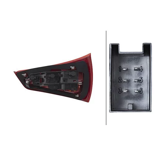 Zadné svetlo 2SK 010 436-091 /HELLA/ - obr. 1