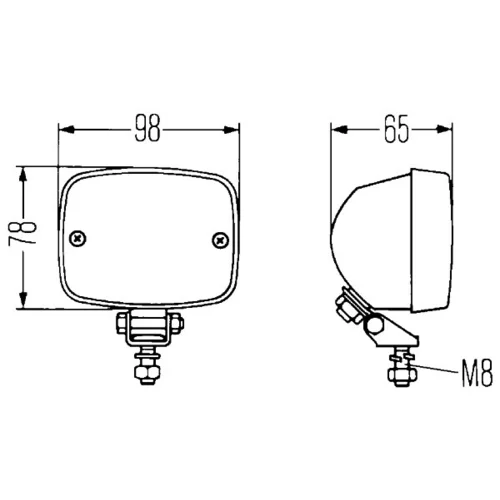 Cúvacie svetlo 2ZR 003 030-171 /HELLA/ - obr. 2
