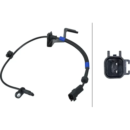 Snímač počtu otáčok kolesa HELLA 6PU 358 417-711