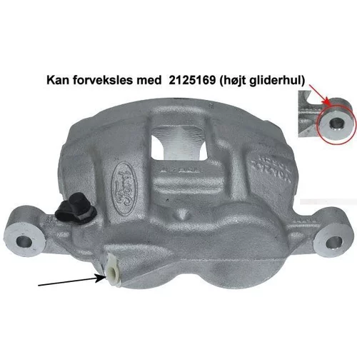 Brzdový strmeň HELLA 8AC 355 387-311