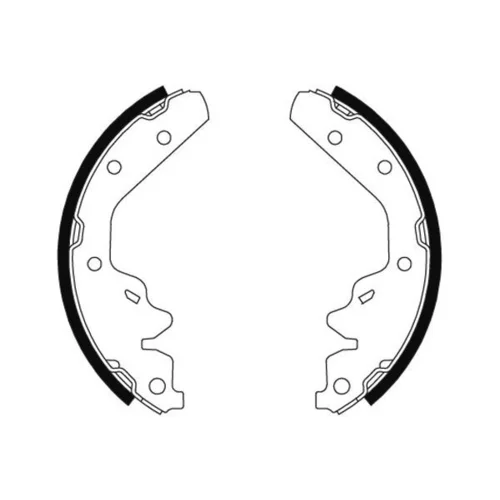 Sada brzdových čeľustí 8DB 355 002-861 /HELLA/ - obr. 1
