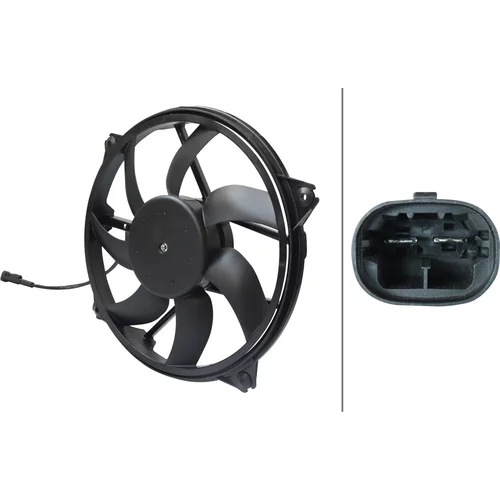 Ventilátor chladenia motora HELLA 8EW 366 420-001