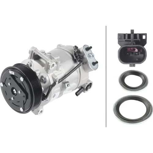 Kompresor klimatizácie HELLA 8FK 366 204-031