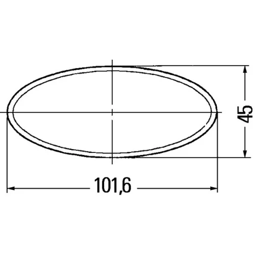 Odrazka 8RA 343 160-007 /HELLA/ - obr. 1